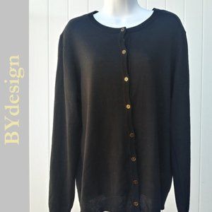 BYdesign Button Up Cardigan Sweater